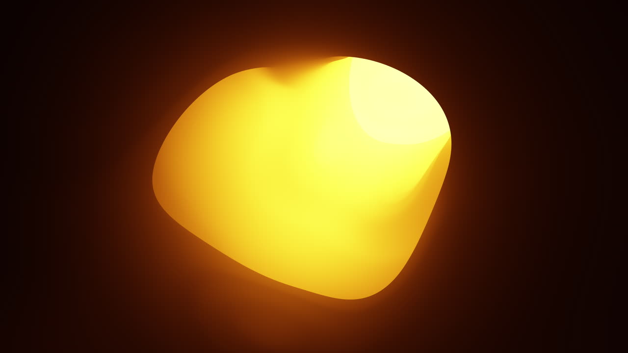 contrastes de iluminación primer plano de una fuente de luz amarilla vibrante