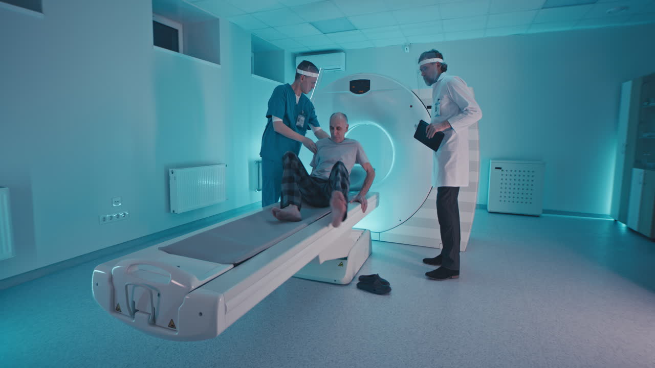 Medical CT Scan Procedure