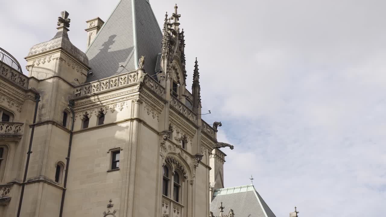 mansión biltmore en otoño, asheville, carolina del norte