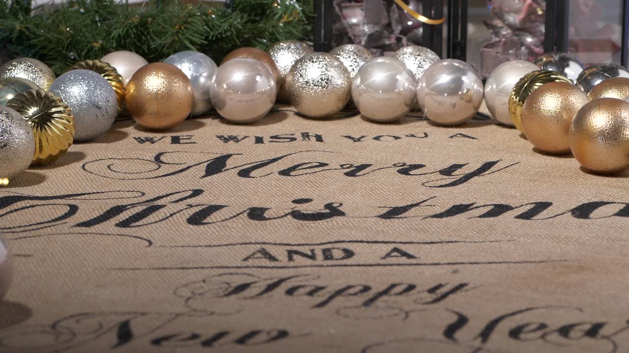 Udstillingsvindue under juleshopping-sæsonen