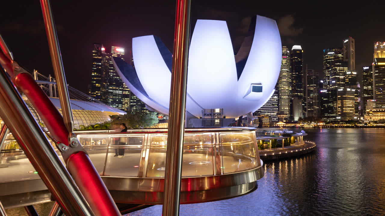 singapore marina bay city skyline