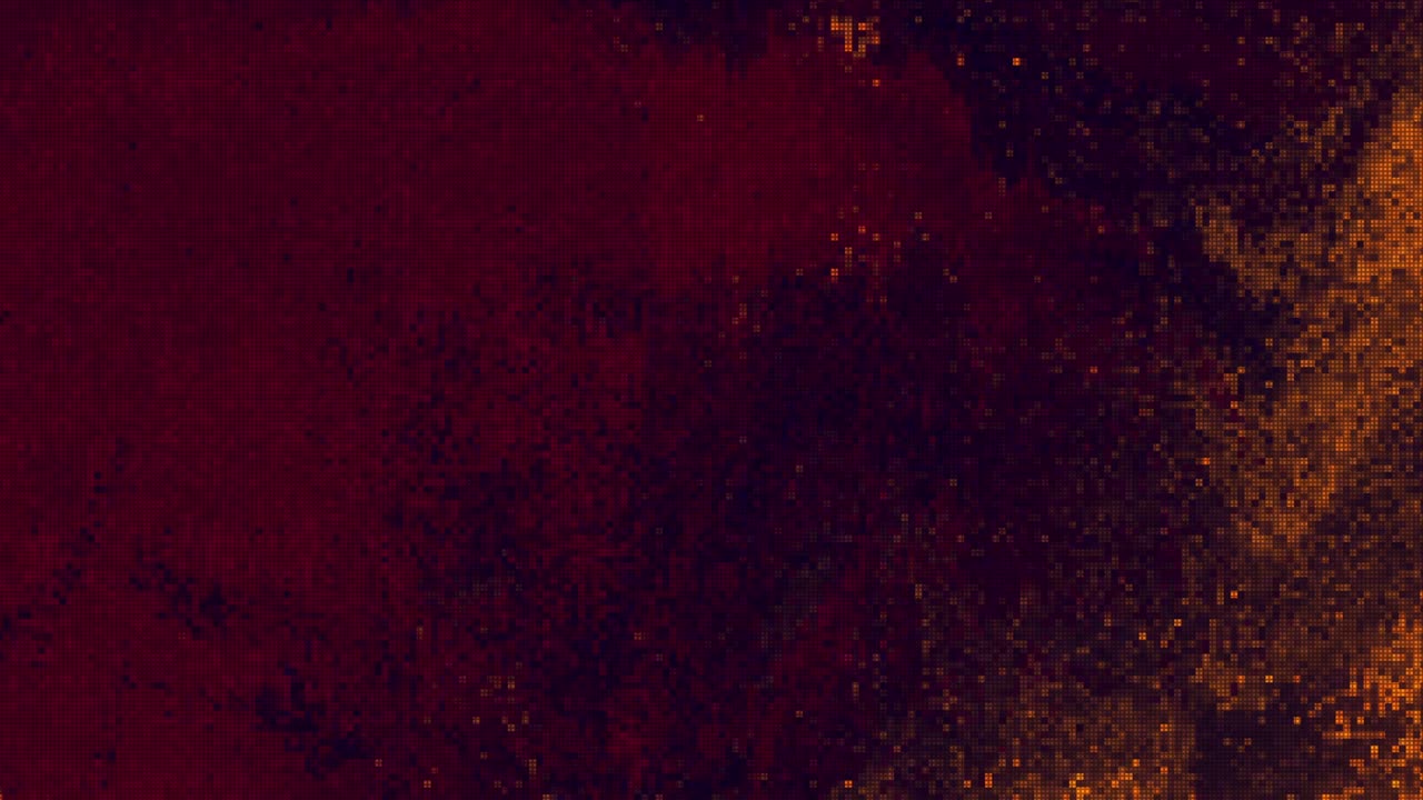 diseño único abstracto animación digital ruido de píxeles error de fallo daño de video