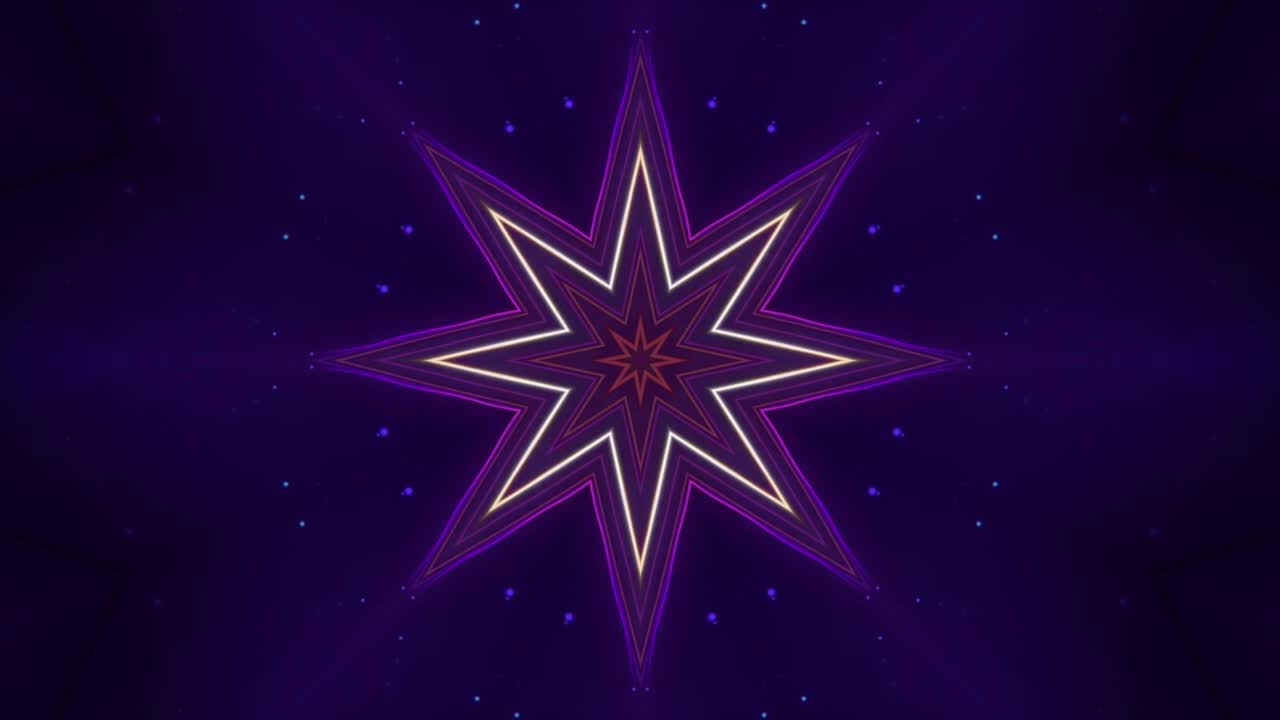 Abstract fractal kaleidoscope background. Abstract fractal pattern geometrical symmetrical