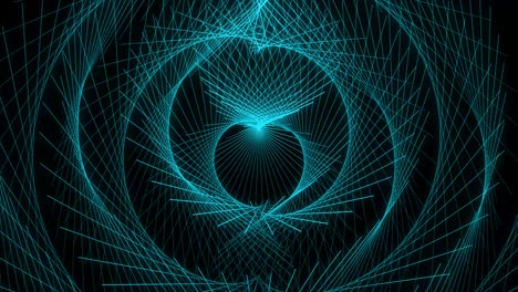 Light blue color Dot Shape Pattern animation motion graphics