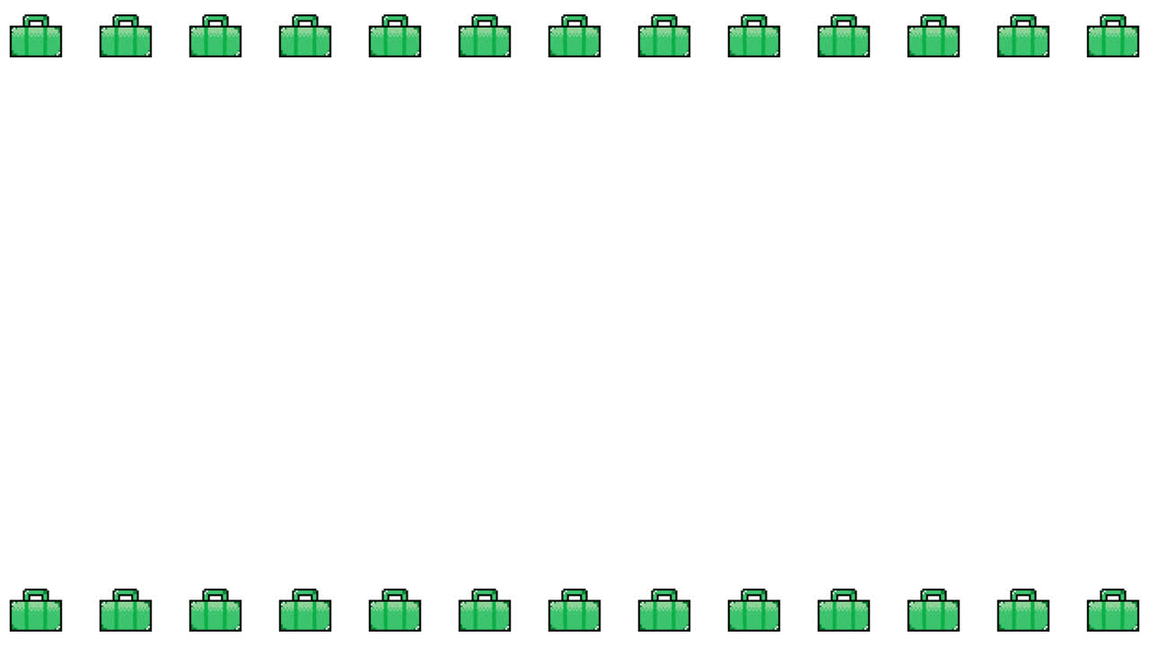 Pixel Art Suitcase Frame Animated Overlay 1080p Transparent 30 fps (5).mov