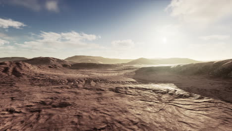 The-view-of-rock-formations-in-Wadi-Rum-desert