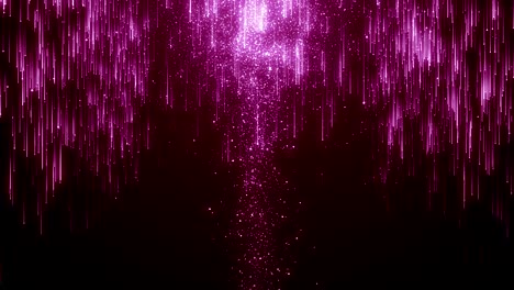 particles dust abstract light bokeh motion titles cinematic background loop