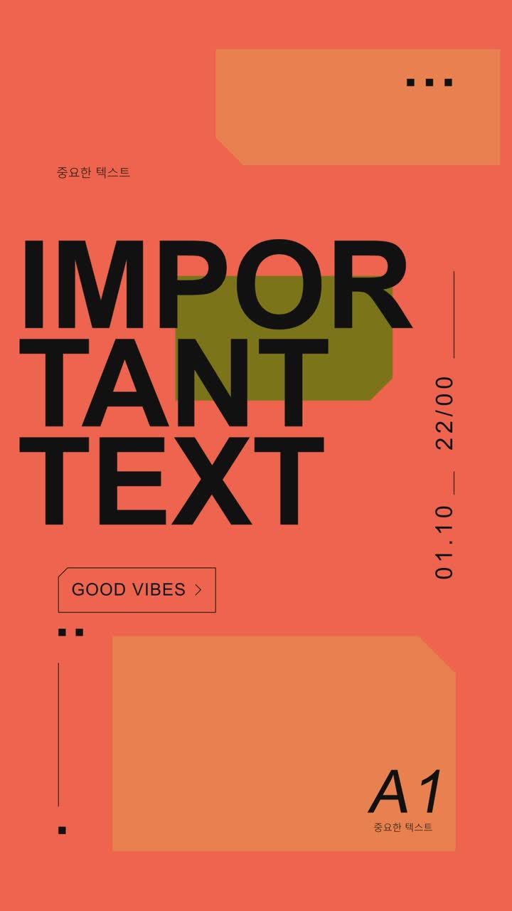 Bold Minimalisme Plakat 45