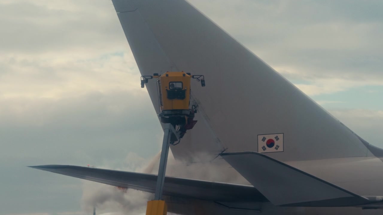Procedura di sicurezza per lo sghiacciamento degli aeromobili