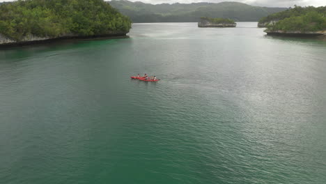 kayaking adventure in tropical islands