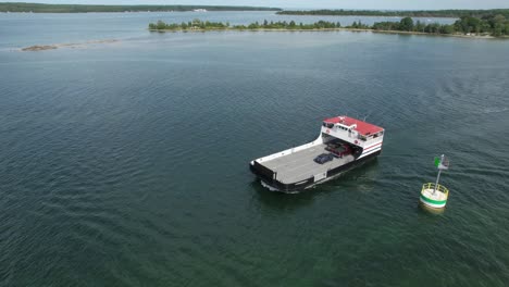 after crossing the porte des morts strait the