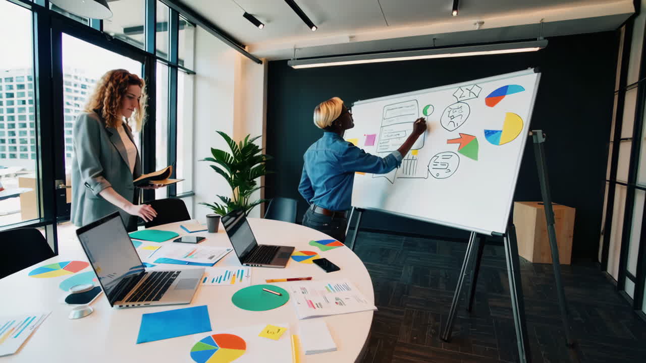 Business Meeting or Brainstorming Session