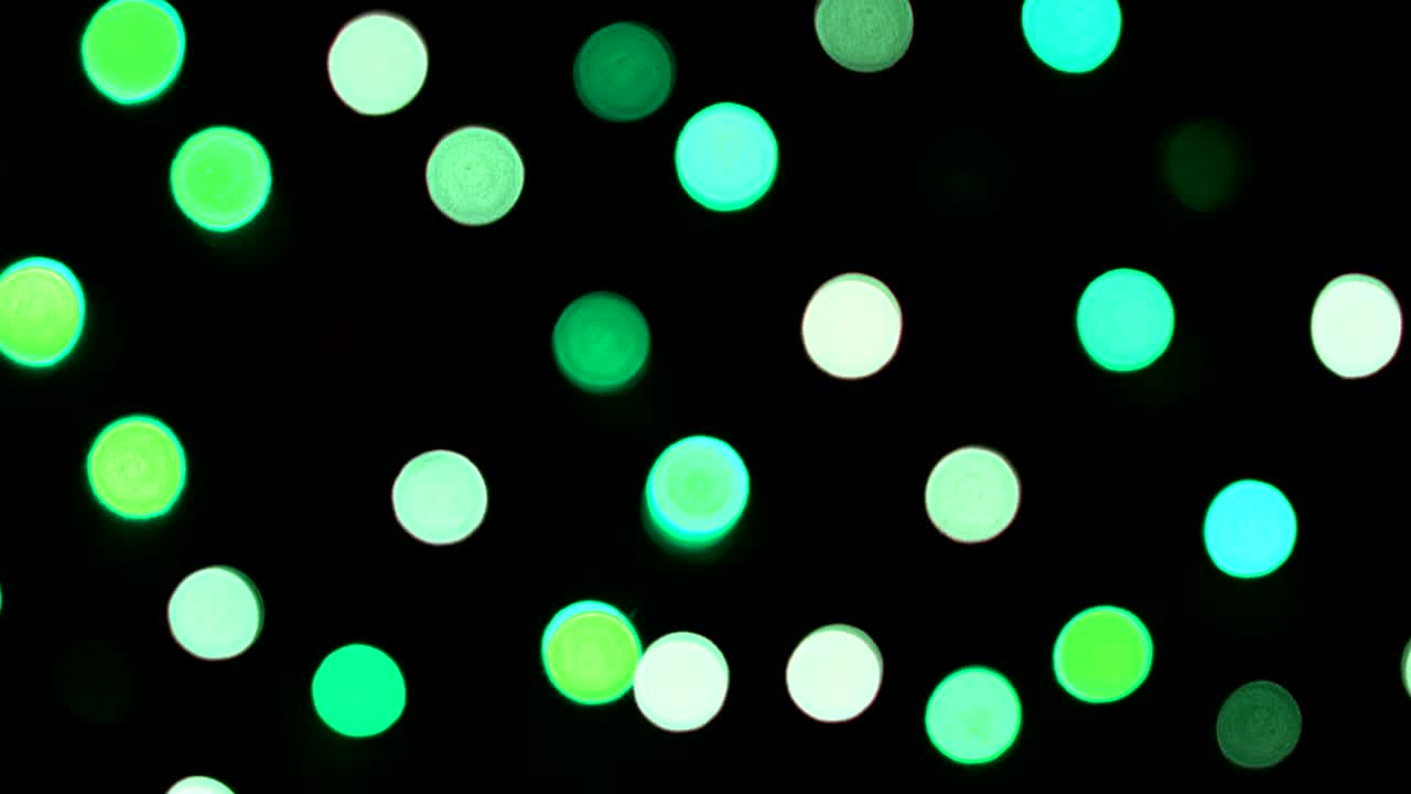 iluminación de bokeh