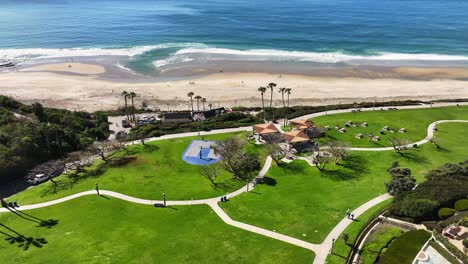 salt creek beach and bluff park in dana point, orange county, california