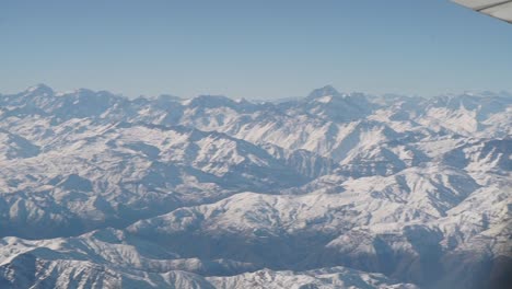 vista desde arriba chile cordilheira de los andes