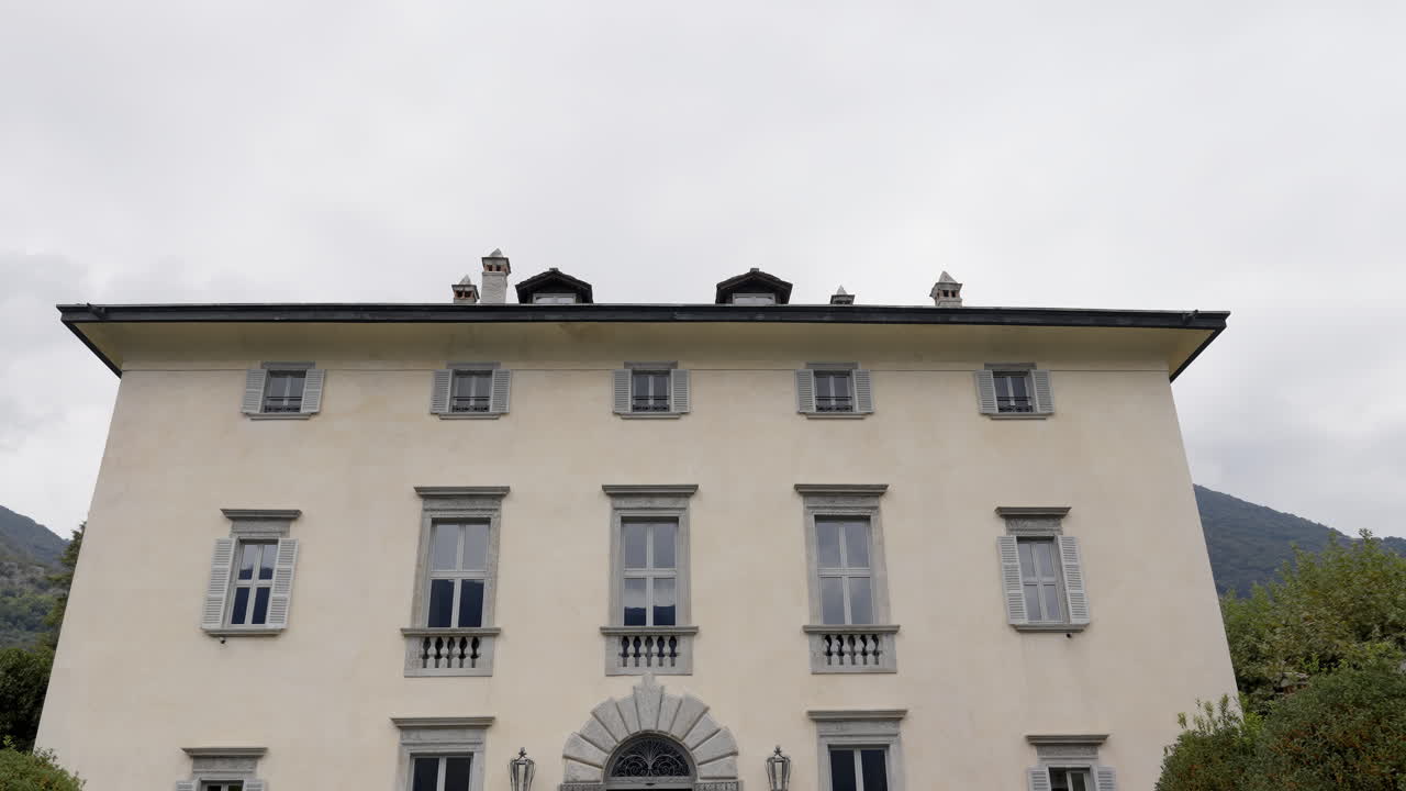 Elegant Italian Villa Facade