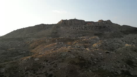 lebanon mountain scenery with clouds