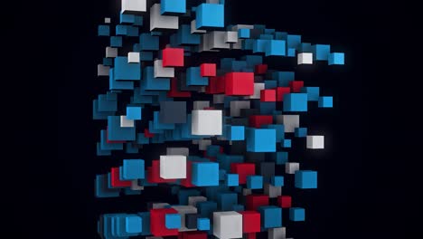 cubos 3d abstractos
