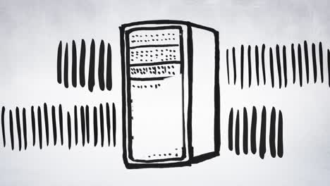 dibujo de una cpu