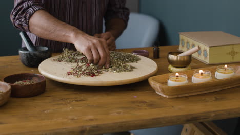 preparation of herbal remedies