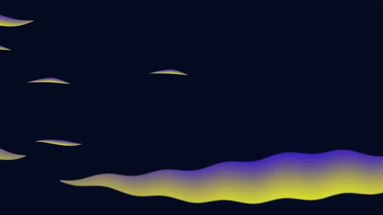 hareket bulutları ile karikatür animasyon arka plan 2