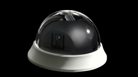 rotating spherical security camera