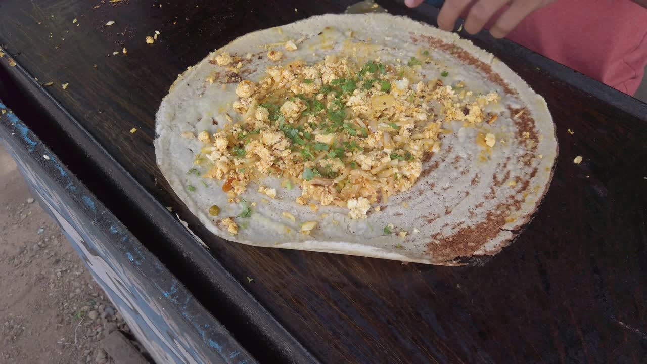 un manjar popular del sur de la india, el dosa es un delicioso alimento de confort