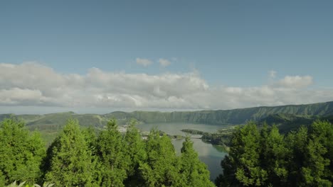 Sete-Cidades-Vista:-Vista-Panorámica,-Vista-Do-Rei,-Azores