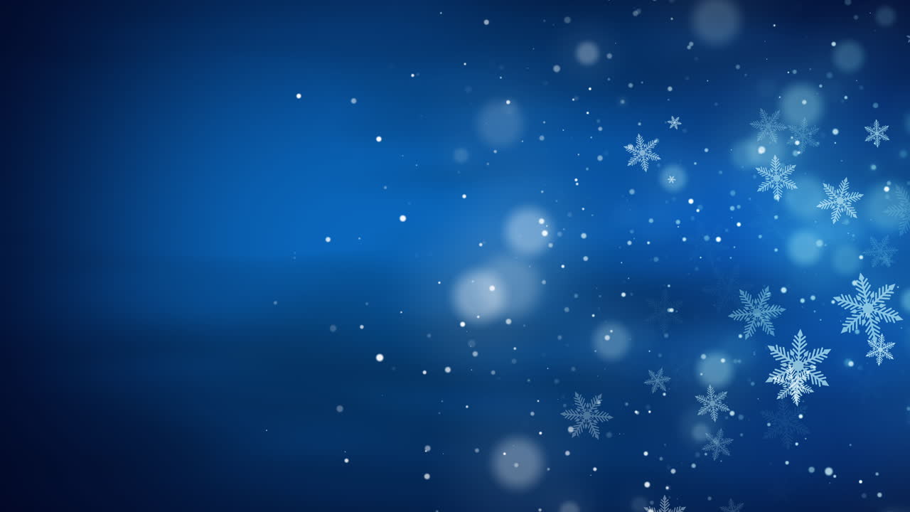 겨울 스노우플레이크 배경