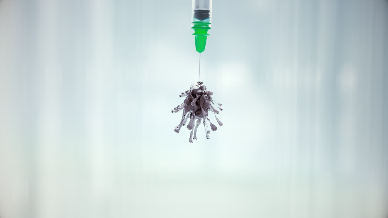 백신 접종의 실사 시각화