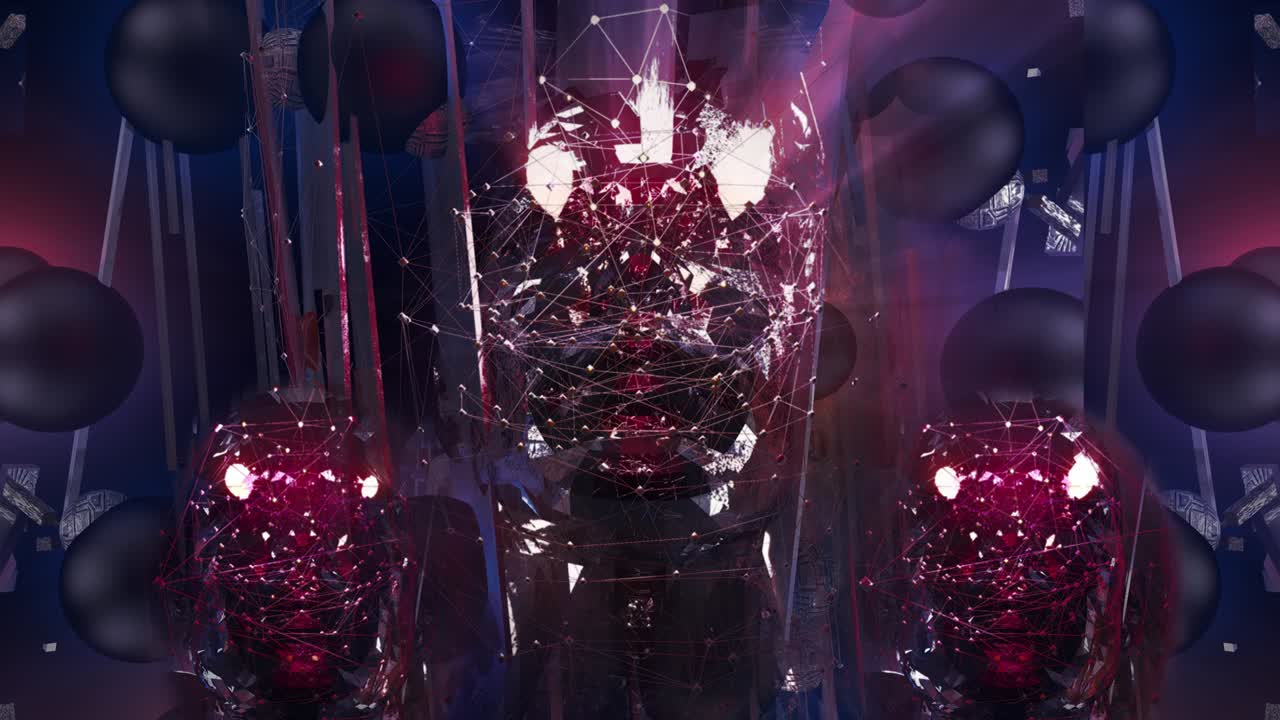 imágenes sin fisuras de la cara pulsante