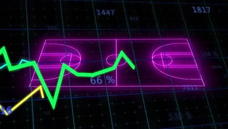 Animación-Del-Procesamiento-De-Datos-Financieros-Sobre-Un-Campo-Deportivo.