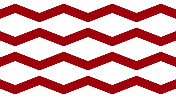 animazione di linea geometrica sfondo loop rosso