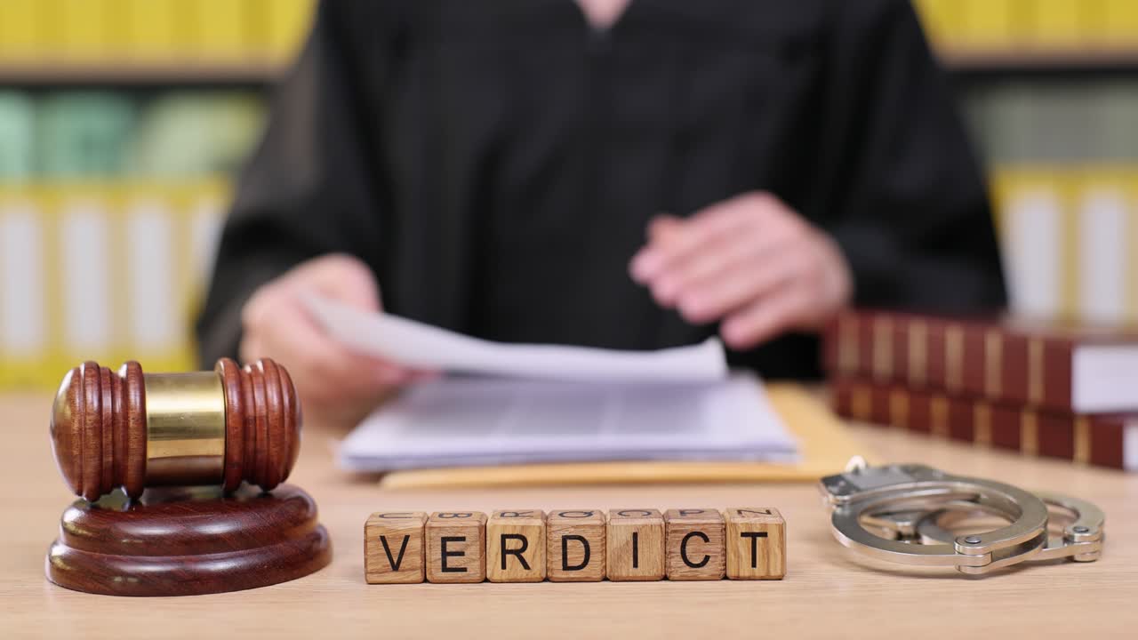 Verdict and Justice in the Courtroom