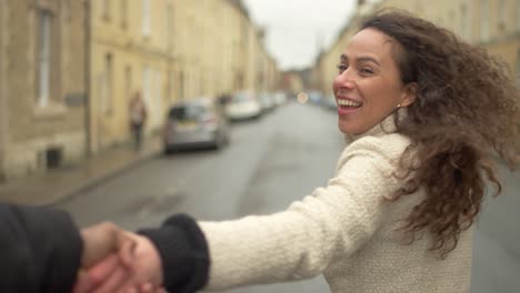 POV-Woman-Leading-Man-by-the-Hand