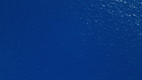 aerial view of a calm ocean surface