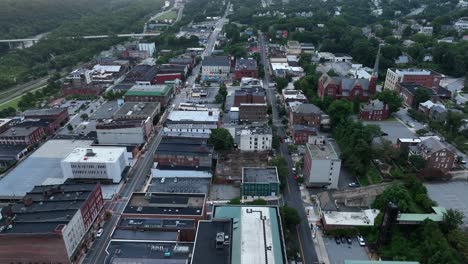 Urban-city-view-of-town-in-USA