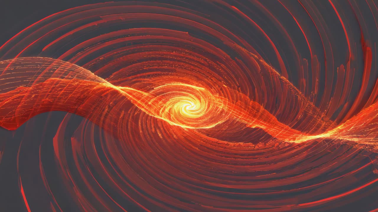 Abstract Swirling Vortex