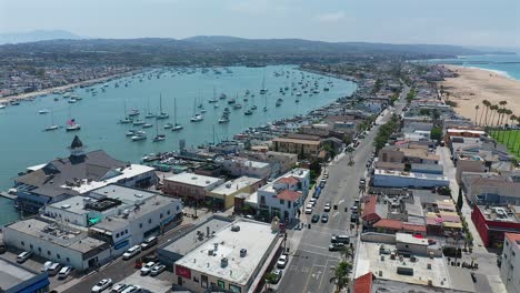 Aerial-view-over-Balboa-Blvd