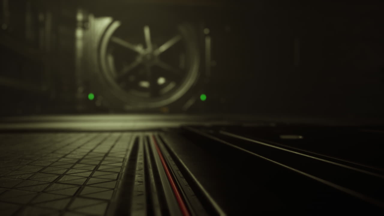 산업 시설 내부