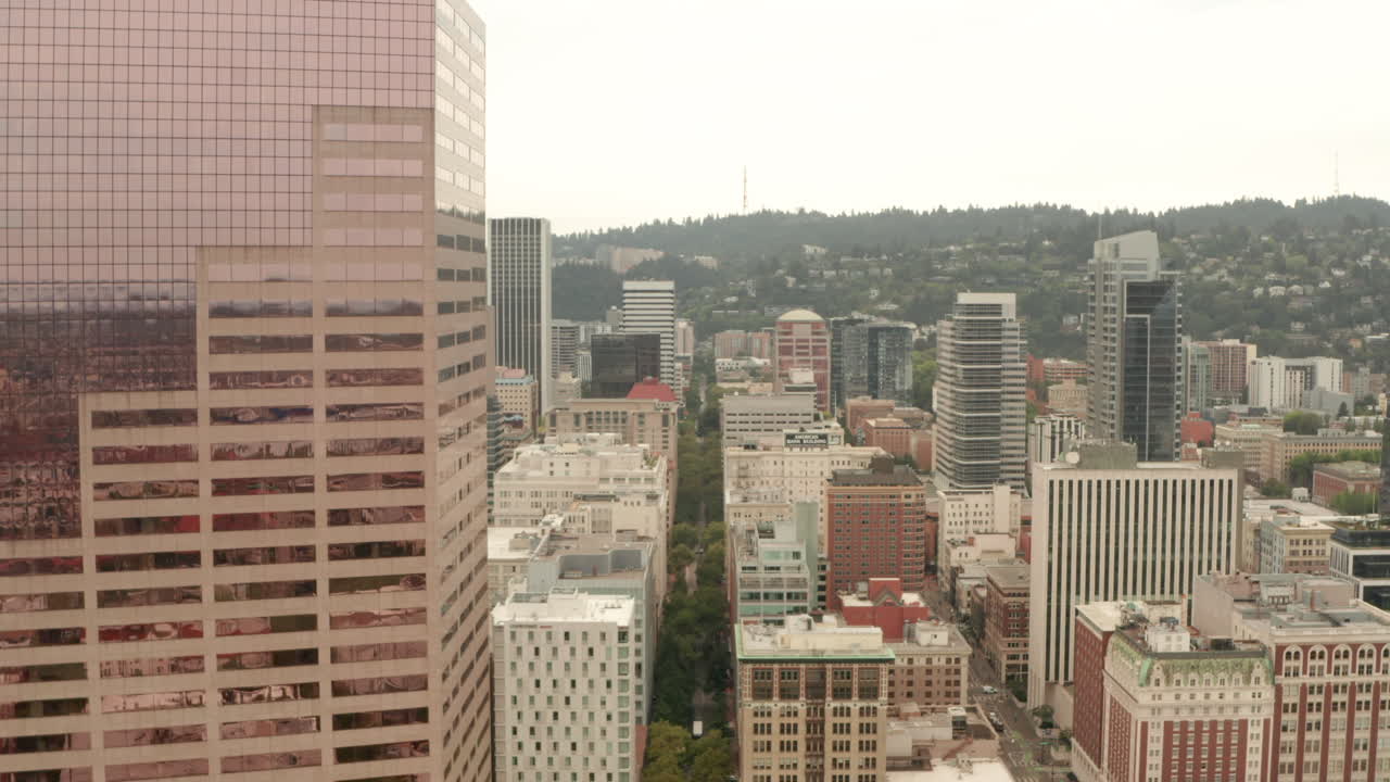 воздушный обстрел портлендской городской сети