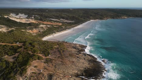 Bremer-bay-at-sunset,-Western-Australia