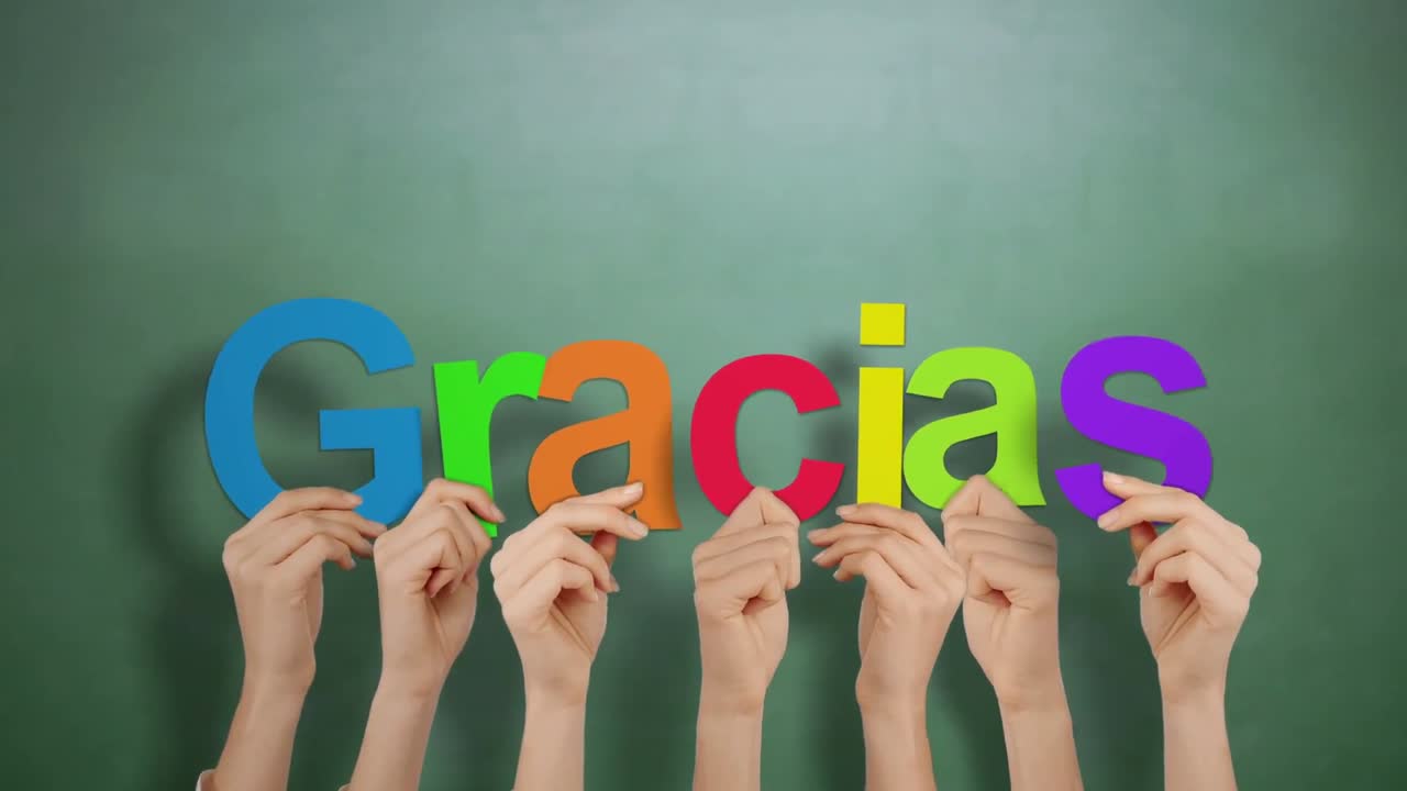 Manos mostrando 'gracias'
