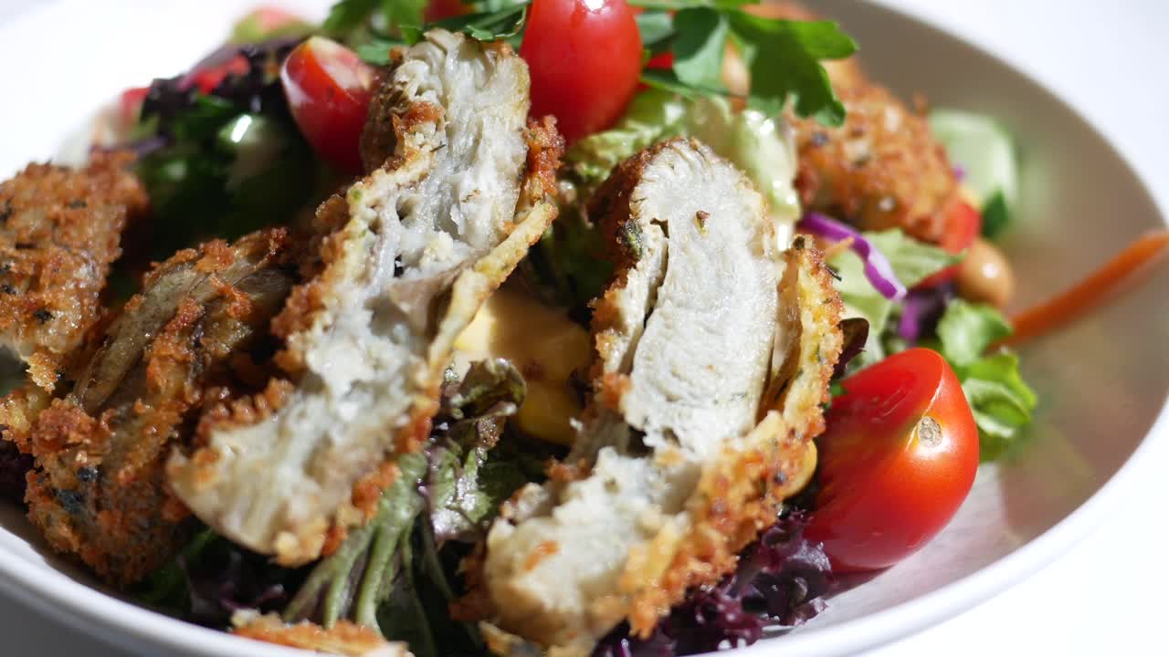 ensalada de alcachofa frita