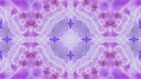patrón ondulado líquido como el caleidoscopio con ondas, gradiente multicolor. 3d elegante abstracto en bucle bg, estructura simétrica ondulada de vidrio líquido brillante. animación fluida colorida de moda de 4k.