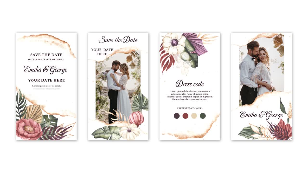 Wedding Save The Date Invitations