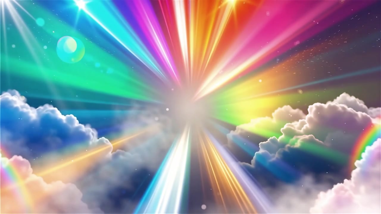 Sfondo di Adorazione Cristiana con Luce Celeste