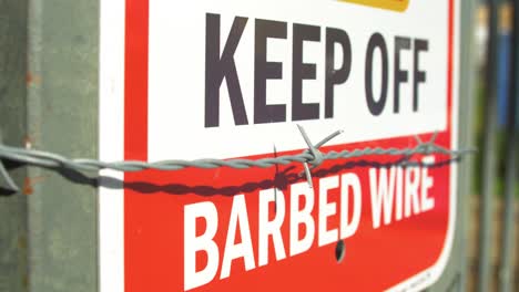 Barbed-Wire-Warning-Sign-Keep-Off