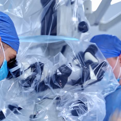 professional surgeon in operation room
