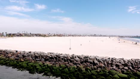 Flight-over-water-and-beach